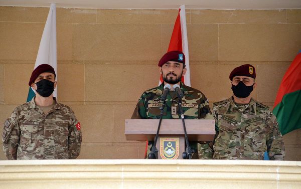 “Üç qardaş - 2021” beynəlxalq təliminin açılış mərasimi - Sputnik Азербайджан