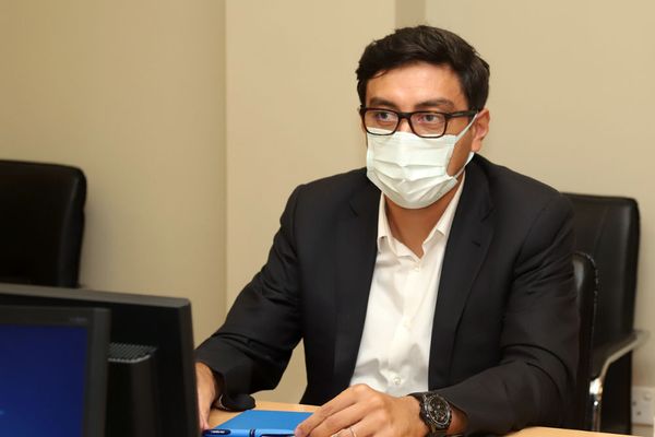 Министр молодежи и спорта Фарид Гаибов обсудил развитие азербайджанского футбола с руководством Ассоциации футбольных федераций Азербайджана - Sputnik Азербайджан