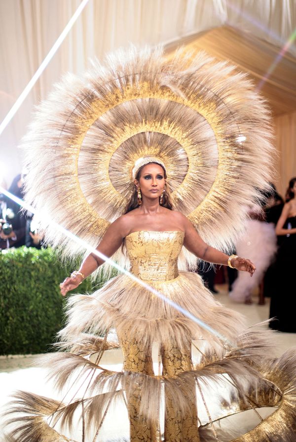 Иман на Met Gala 2021 в Нью-Йорке. - Sputnik Азербайджан