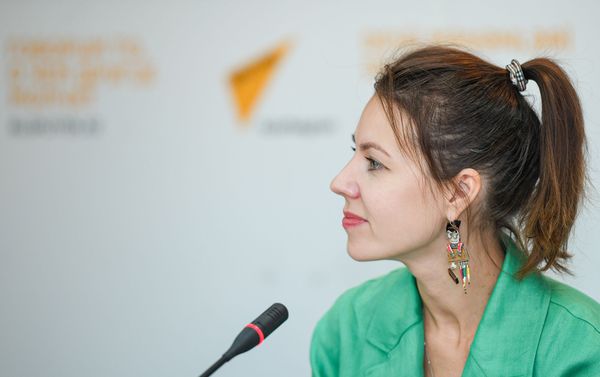 Российская джазовая певица Анна Кашина  - Sputnik Азербайджан