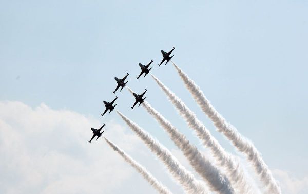 Hərbi təyyarəçilərimiz “Texnofest-2021” festivalında - Sputnik Азербайджан