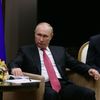 Rusiya prezidenti Vladimir Putin və Türkiyə prezidenti Rəcəb Tayyib Ərdoğan görüş zamanı - Sputnik Азербайджан