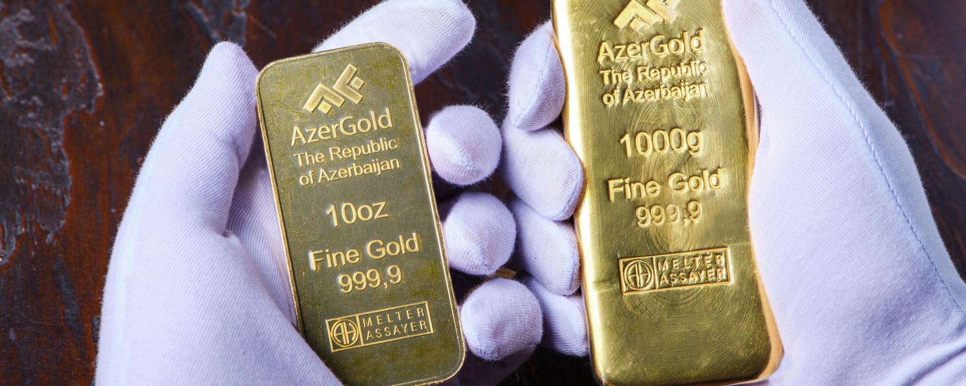 Золотые слитки AzerGold - Sputnik Азербайджан, 1920, 17.12.2021