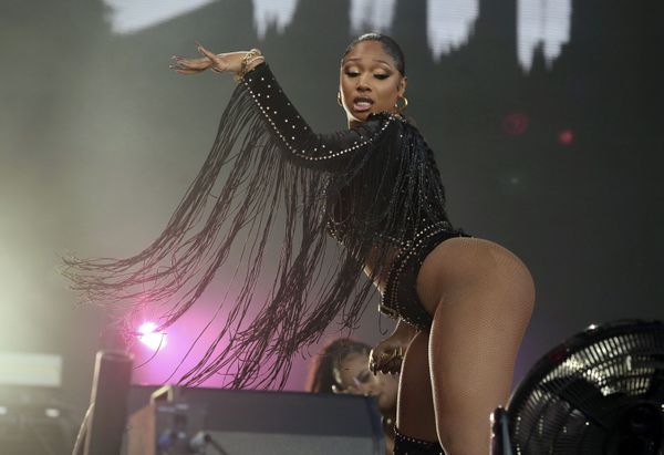 Певица Megan Thee Stallion выступает на фестивале Austin City Limits Music Festival, Техас. - Sputnik Азербайджан