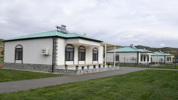 Жилые дома в Умном городе в Зангилане, фото из архива - Sputnik Азербайджан