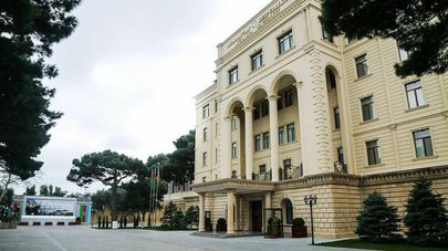 Здание министерства обороны Азербайджана здание Минобороны АР 