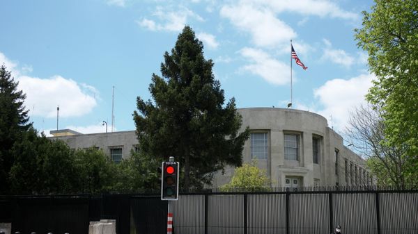 Ankarada ABŞ səfirliyi, arxiv şəkli - Sputnik Азербайджан