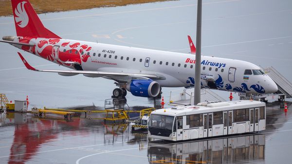 Самолет авикомпании Buta Airways, фото из архива - Sputnik Азербайджан
