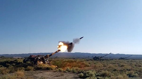 Соревнования за звание Лучший артиллерийский дивизион  - Sputnik Азербайджан