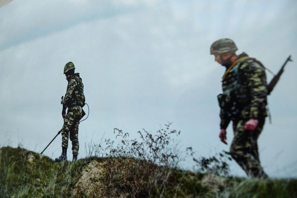 Персональная выставка "Новости с фронта" фотожурналиста государственного агентства АЗЕРТАДЖ Тофика Бабаева. - Sputnik Азербайджан