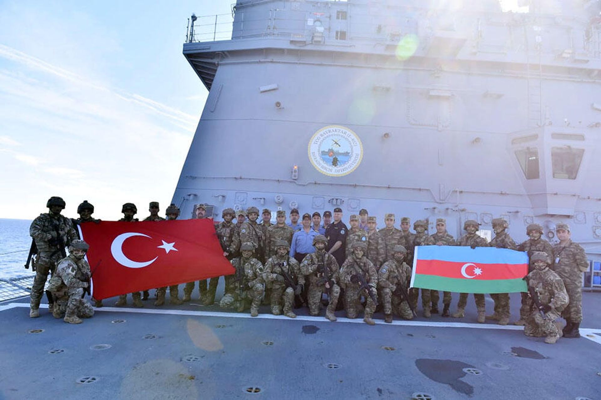 Hərbi dənizçilərimiz NATO qiymətləndirilməsi təlimində iştirak edib - Sputnik Азербайджан, 1920, 09.11.2021
