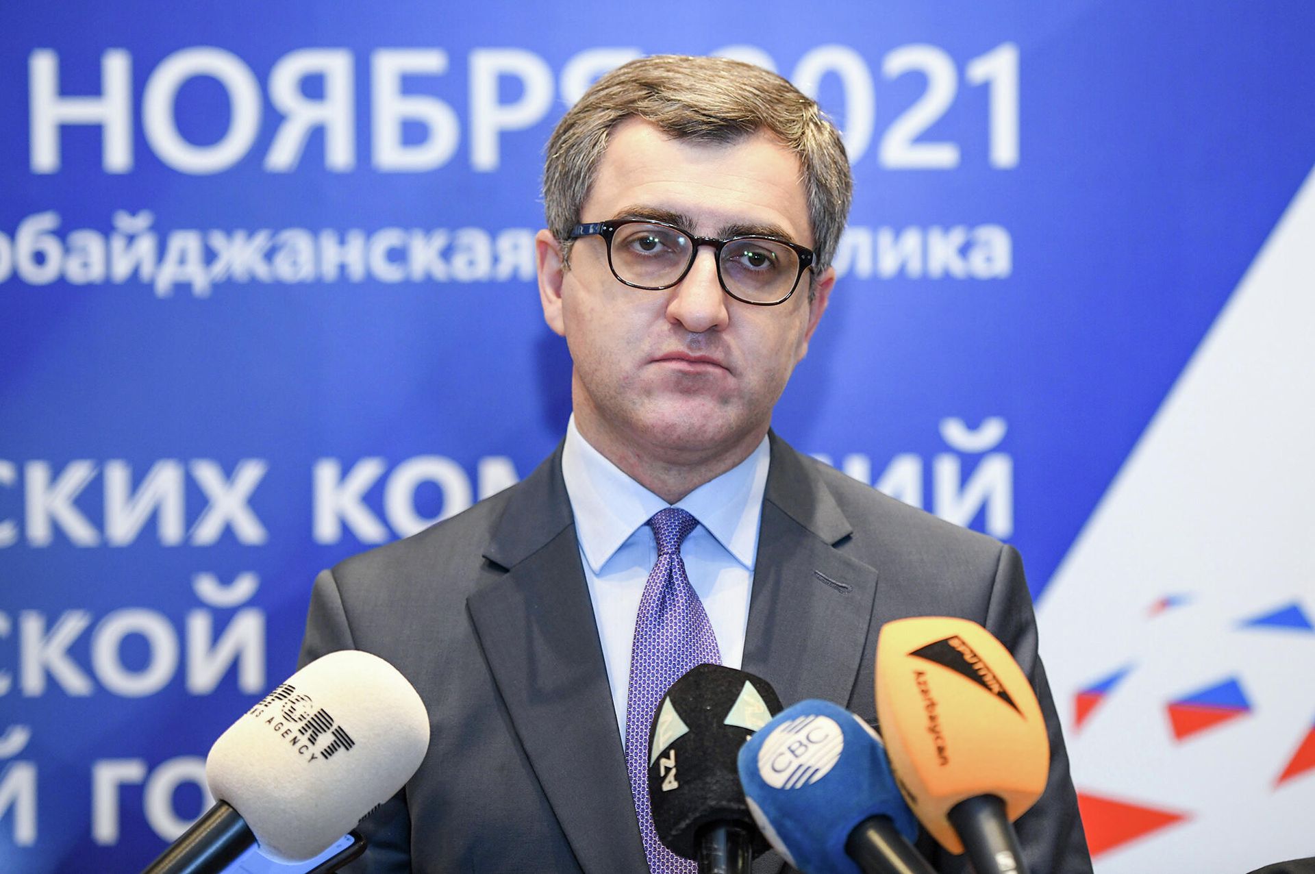 Исполняющий обязанностей главы Азербайджанского фонда поощрения экспорта и инвестиций (AZPROMO) Юсиф Абдуллаев - Sputnik Азербайджан, 1920, 06.06.2024