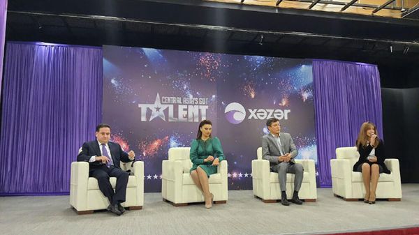 Пресс-конференция членов жюри шоу талантов Central Asia's Got Talent  - Sputnik Азербайджан