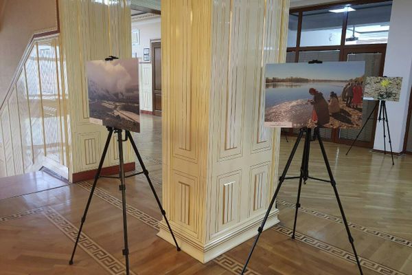 Фотографии на выставке &quot;Алтай – родина тюрков&quot; - Sputnik Азербайджан