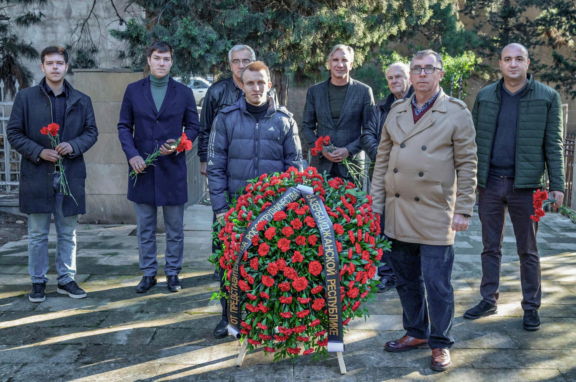 Церемония возложения цветов ко Дню Неизвестного Солдата состоялась в Баку - Sputnik Азербайджан, 1920, 03.12.2021