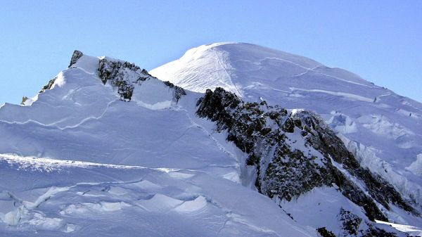 На вершине ледника Монблан - Sputnik Азербайджан