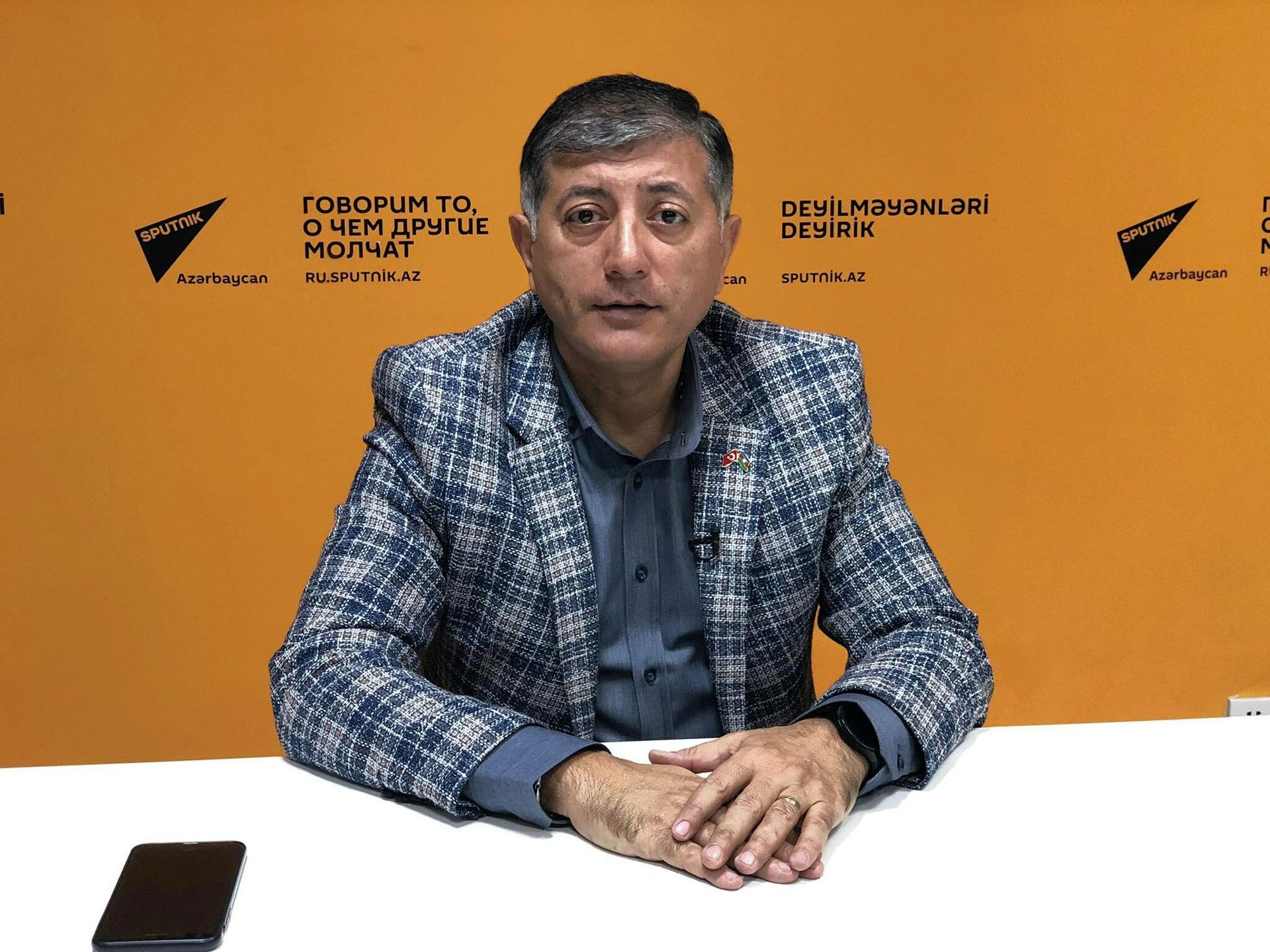 Neft Araşdırmalar Mərkəzinin rəhbəri İlham Şaban - Sputnik Азербайджан, 1920, 05.06.2024