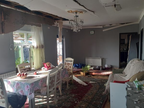 Последствия взрыва в городе Мингячевир - Sputnik Азербайджан