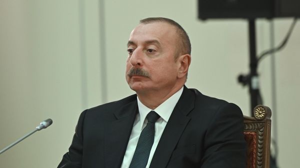 Президент Азербайджана Ильхам Алиев  - Sputnik Азербайджан