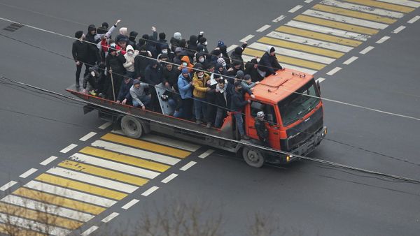 Беспорядки в Казахстане - Sputnik Азербайджан