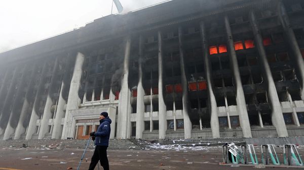 Беспорядки в Казахстане - Sputnik Азербайджан