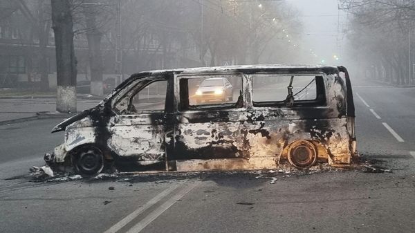 Беспорядки в Казахстане - Sputnik Азербайджан