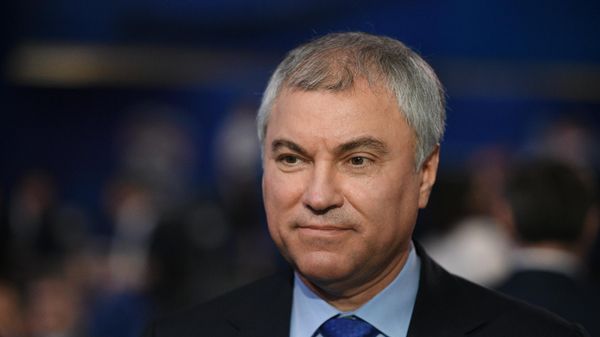Председатель Государственной Думы Российской Федерации  Вячеслав Володин - Sputnik Азербайджан