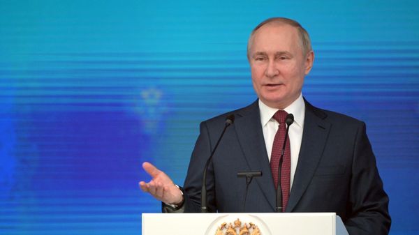 Президент РФ Владимир Путин  - Sputnik Азербайджан