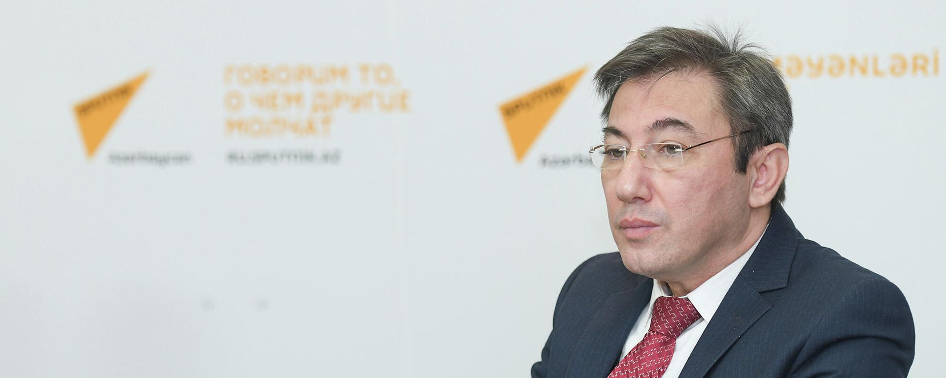 Пресс-конференция посла России в Азербайджане Михаила Бочарникова - Sputnik Азербайджан, 1920, 24.02.2024