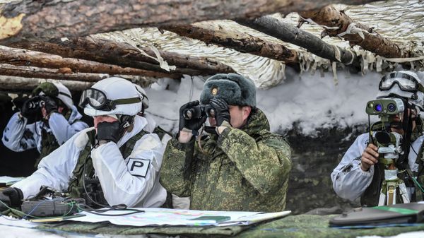 Совместные военные учения Россия- Белоруссия в Нижегородской области - Sputnik Азербайджан