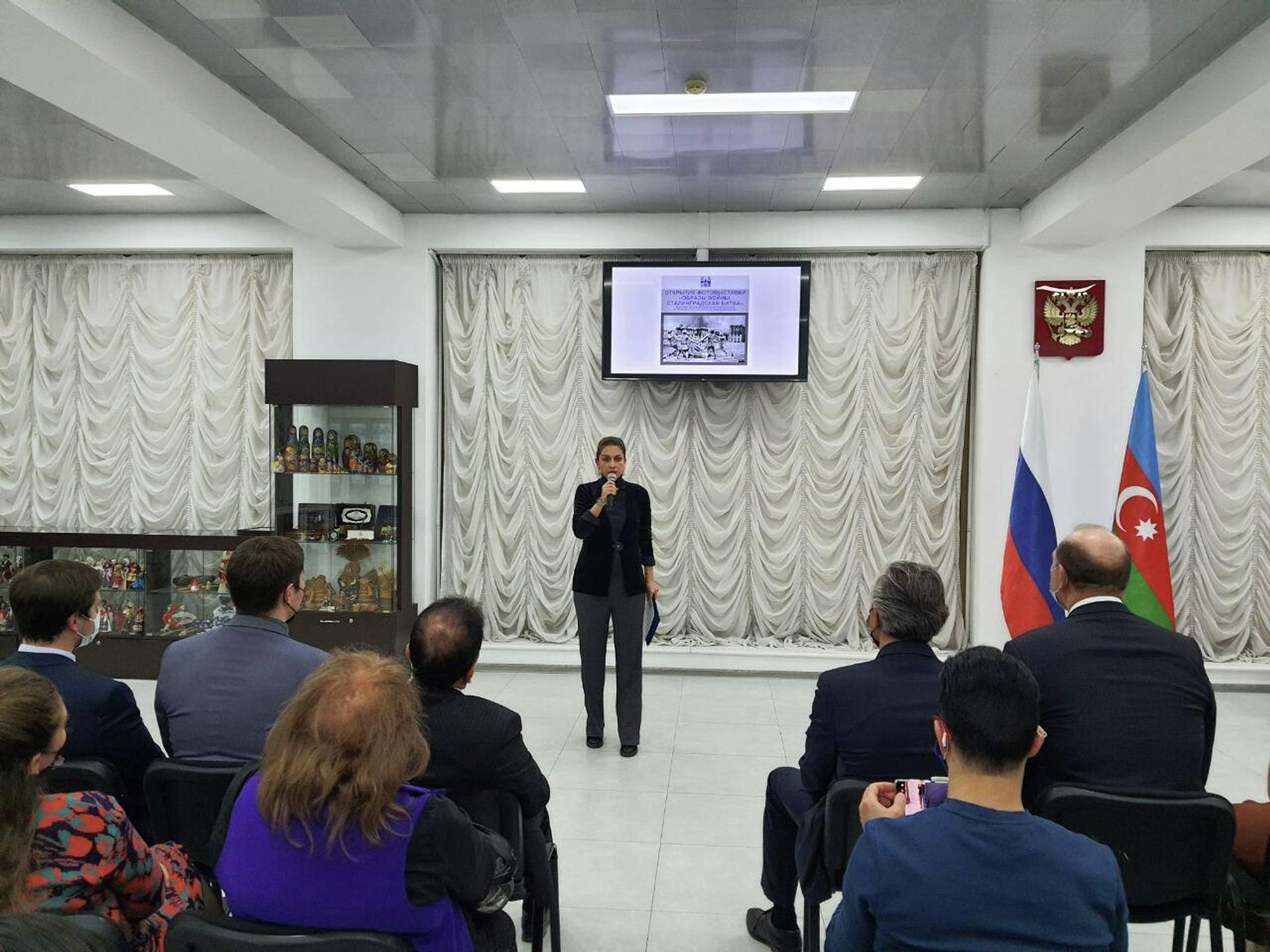 Фотовыставка «Образы войны. Сталинградская битва», посвященная к 79 годовщине окончания одного из самых важнейших и крупнейших генеральных сражений Второй мировой войны - Sputnik Азербайджан, 1920, 03.02.2022