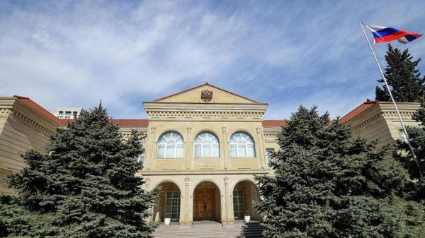Здание посольства РФ в Баку - Sputnik Азербайджан