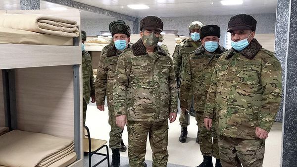 В Кяльбаджарском районе сдана в эксплуатацию новая военная инфраструктура - Sputnik Азербайджан