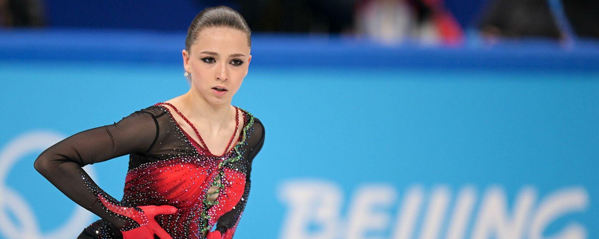 Камила Валиева вышла на первую тренировку после решения CAS о допуске к личному турниру на Олимпиаде  - Sputnik Азербайджан, 1920, 14.02.2022