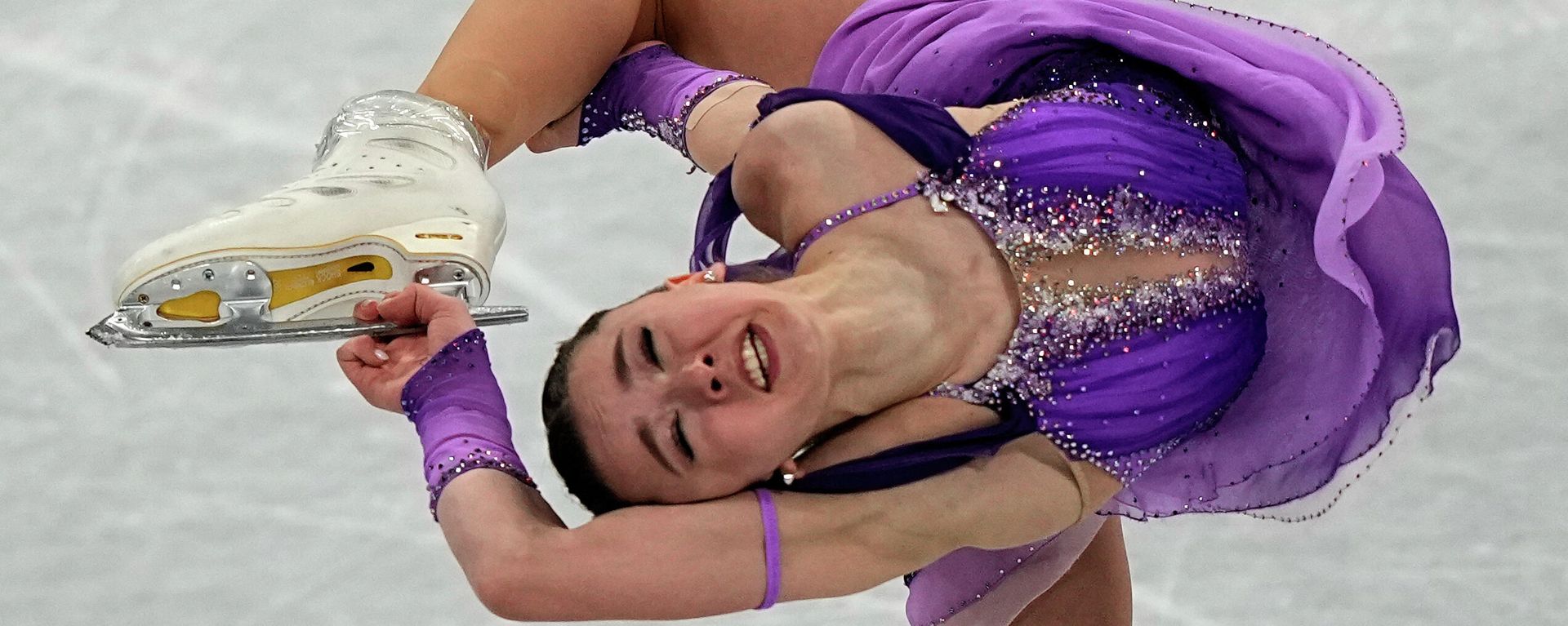 Камила Валиева (Россия) во вреся выступления - Sputnik Азербайджан, 1920, 15.02.2022