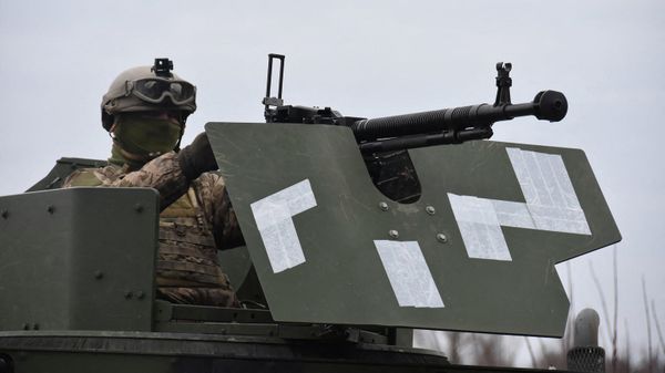 Украинский военнослужащий, фото из архива - Sputnik Азербайджан
