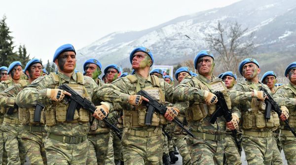 Азербайджанские военнослужащие - Sputnik Азербайджан