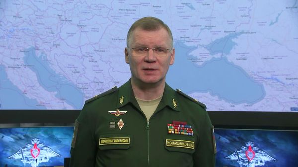 Официальный представитель Минобороны РФ Игорь Конашенков - Sputnik Азербайджан