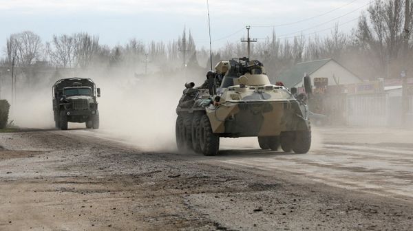 Военная бронетехника Российской армии на Украине - Sputnik Азербайджан