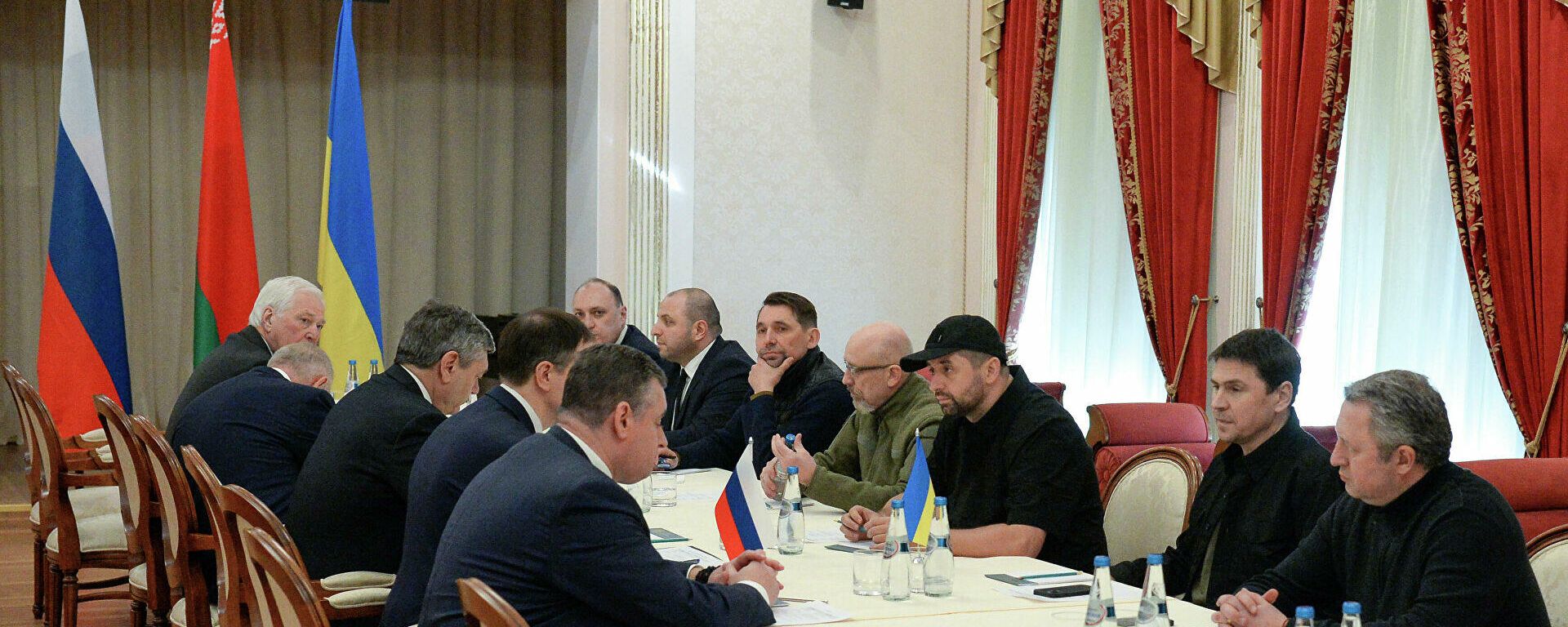 Переговоры России и Украины: главные заявления - Sputnik Азербайджан, 1920, 01.03.2022
