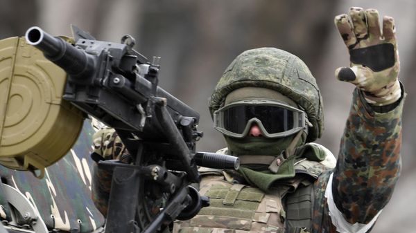 Ситуация на границе Крыма с Украиной - Sputnik Азербайджан