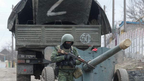 Русские военные в Украине - Sputnik Азербайджан