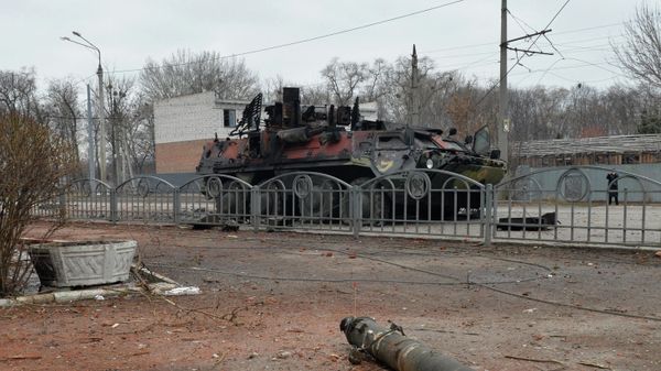 Уничтоженная военная техника ВСУ - Sputnik Азербайджан