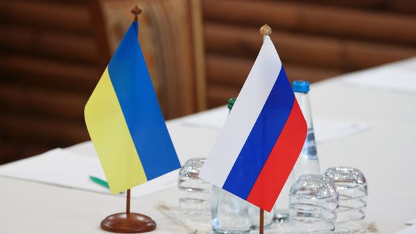 Российско-украинские переговоры в Белоруссии - Sputnik Азербайджан