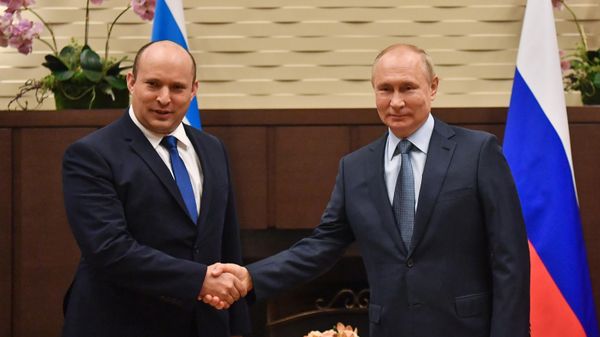 Президент РФ В. Путин встретился с премьер-министром Израиля Н. Беннетом - Sputnik Азербайджан