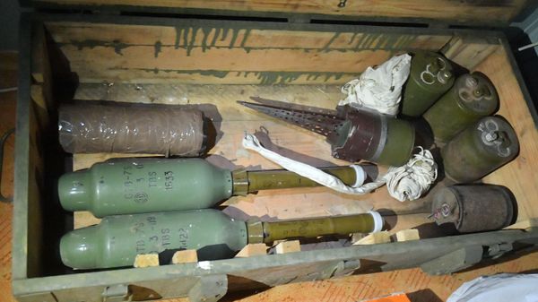 Склад боеприпасов, фото из архива - Sputnik Азербайджан