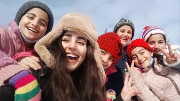 Учительница начальных классов из отдаленного горного села Лянкярана Лейла Гаразаде  - Sputnik Азербайджан
