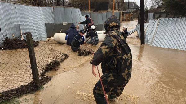 Последствия проливных дождей - Sputnik Азербайджан