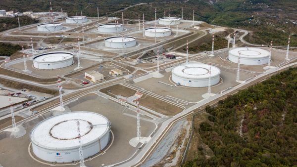 Нефтехранилище Каспийского трубопроводного консорциума (КТК-Р) в Краснодарском крае - Sputnik Азербайджан