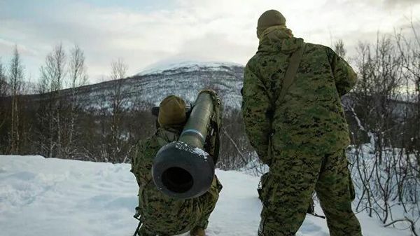 Американские военные во время учений - Sputnik Азербайджан